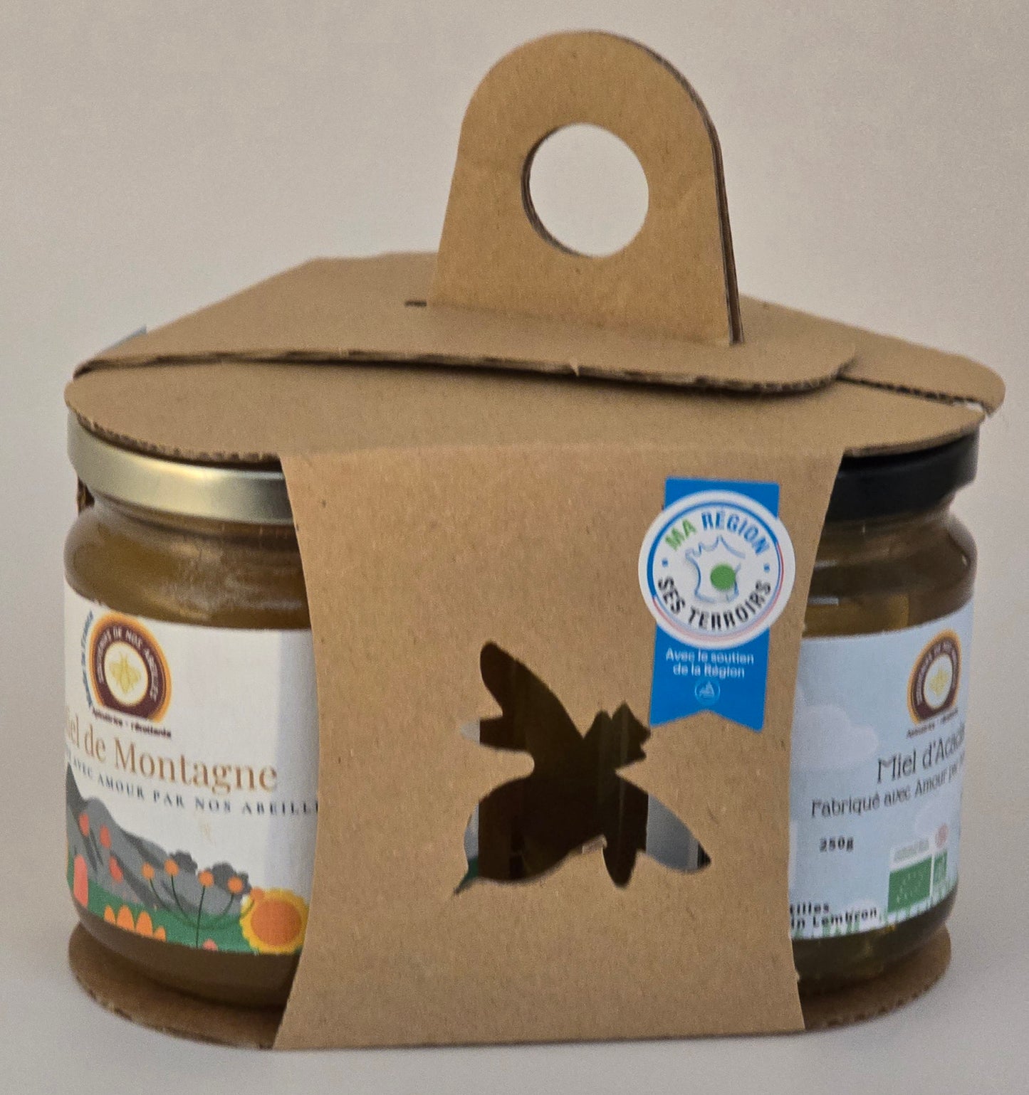 coffret 3 miels de 250g